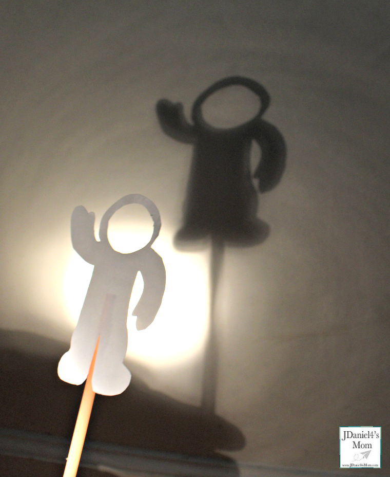 Exploring the World of Shadows with Shadow Puppets - Astronaut Crafted Shadow Puppet 