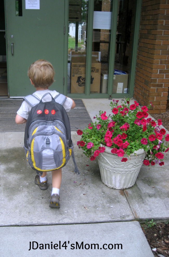 Back to School Traditions- His Return to School