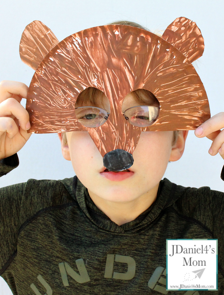 Brown Bear, Brown Bear Paper Plate Mask