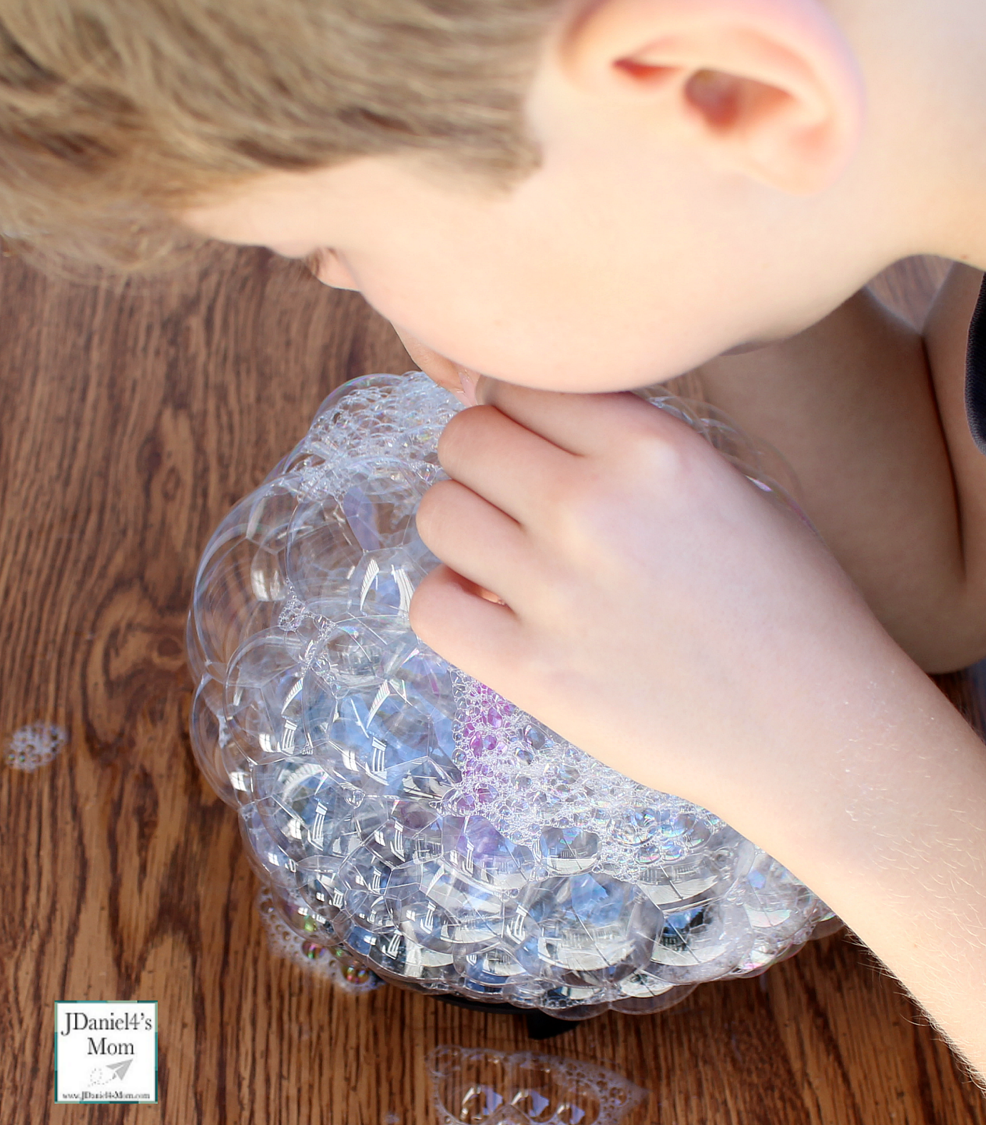 Bubble Games and Activities- This card said blow into the liquid.