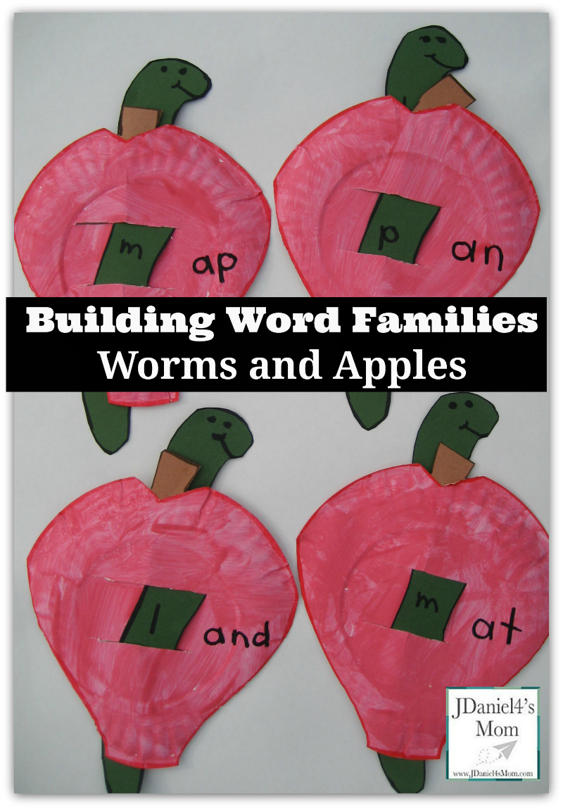 Building Word Families- Worms and Apples