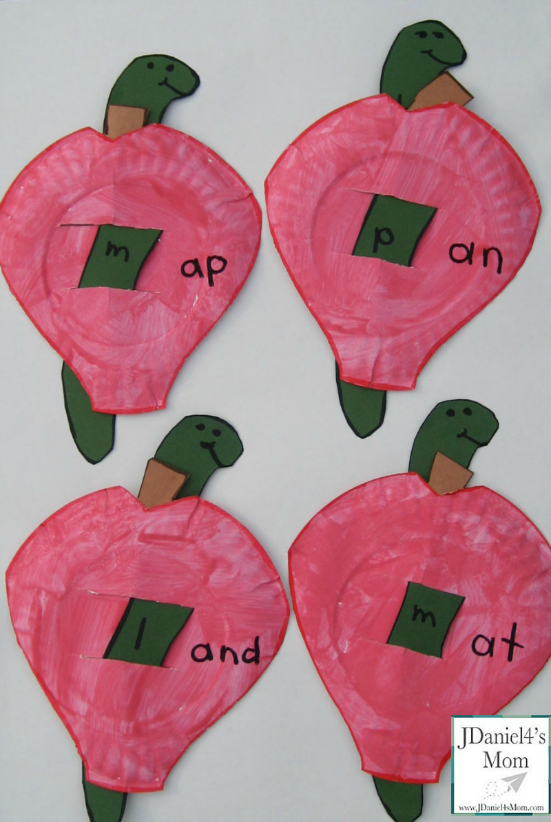 Building Word Families- Worms and Apples