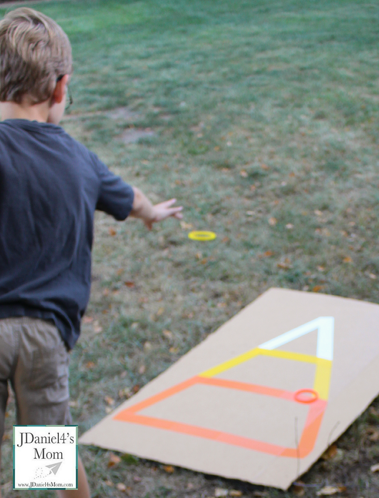 Halloween Games- Candy Corn Ring Toss