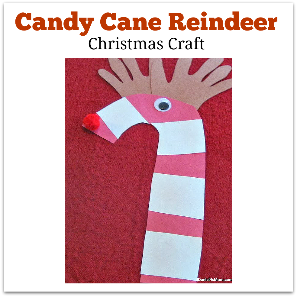 Christmas Craft- Candy Can Reindeer