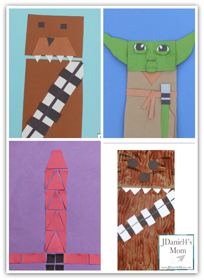 Creations from Star Wars Movies Kids Make