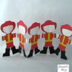 Community Helpers-Five Little Firefighters