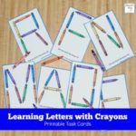 Learning Letters with Crayons