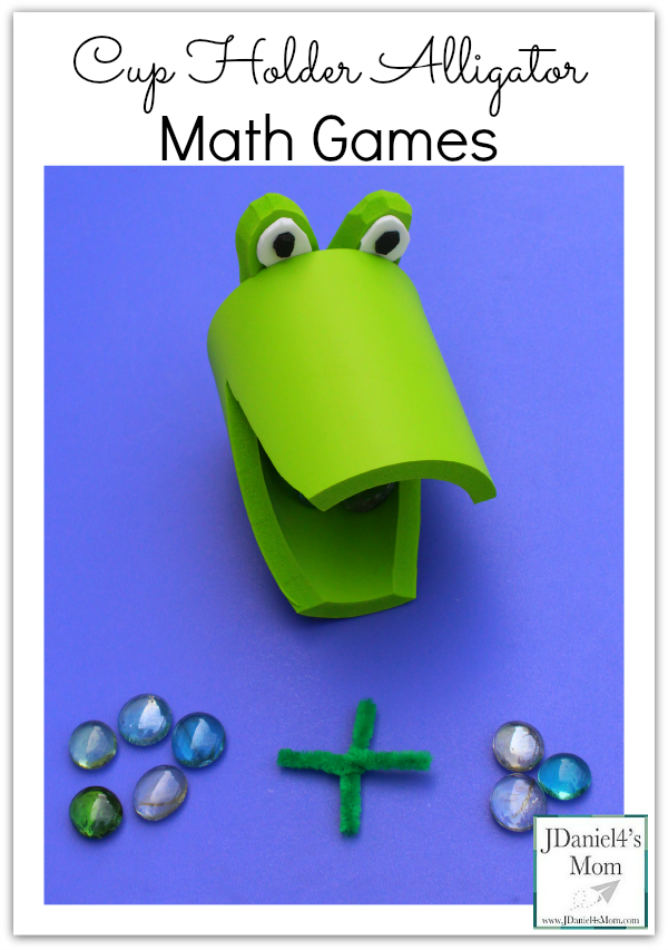 Cup Holder Alligator Math Games