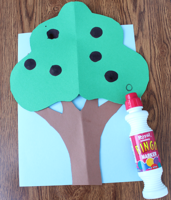 Apple Tree Letter Matching Game