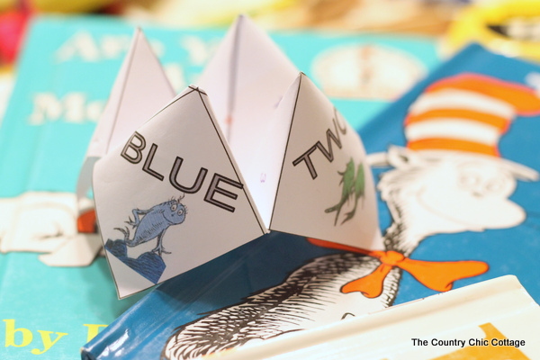 Cootie Catcher Learning Games With a Blank Template