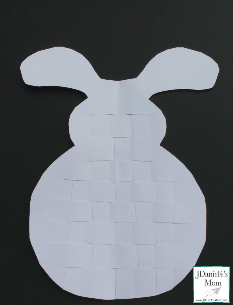 Easter Crafts Woven Bunny 