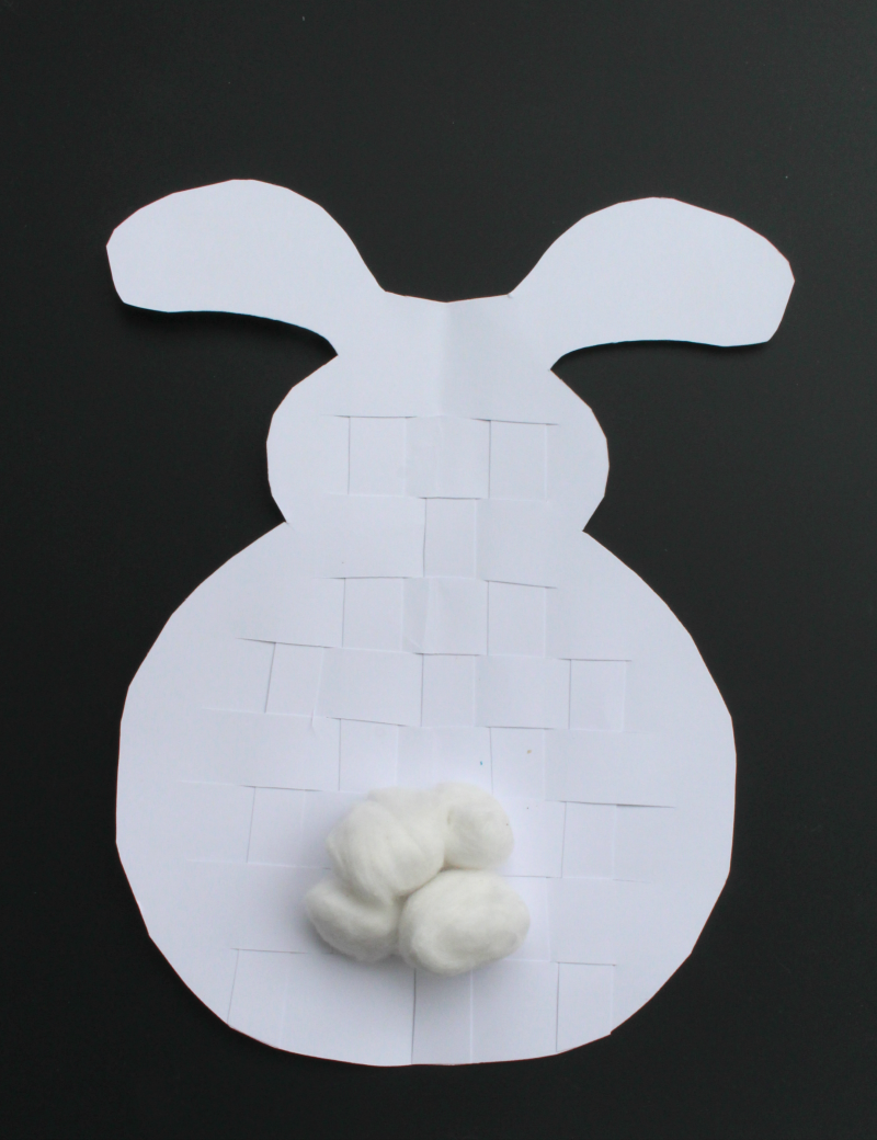 Easter Crafts- Woven Bunny 