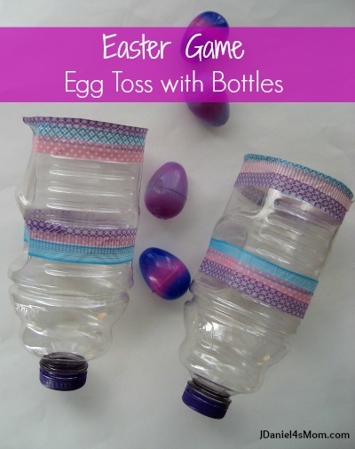 Easter Eggs and Egg Toss Catchers