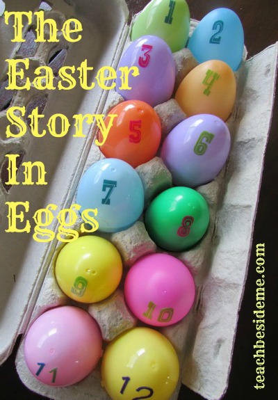 Easter Idea- Easter Story In Eggs