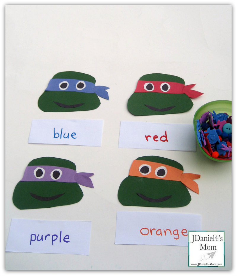 Educational Games- Color Sorting Turtles