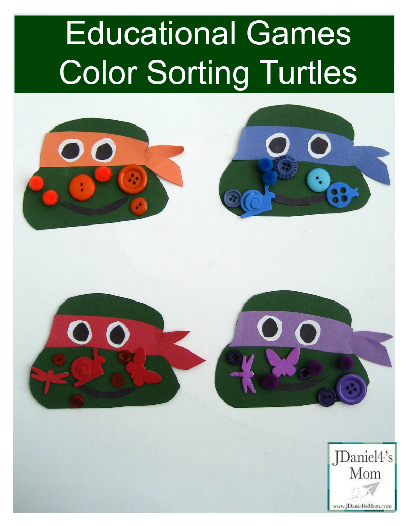Educational Games- Color Sorting Turtles