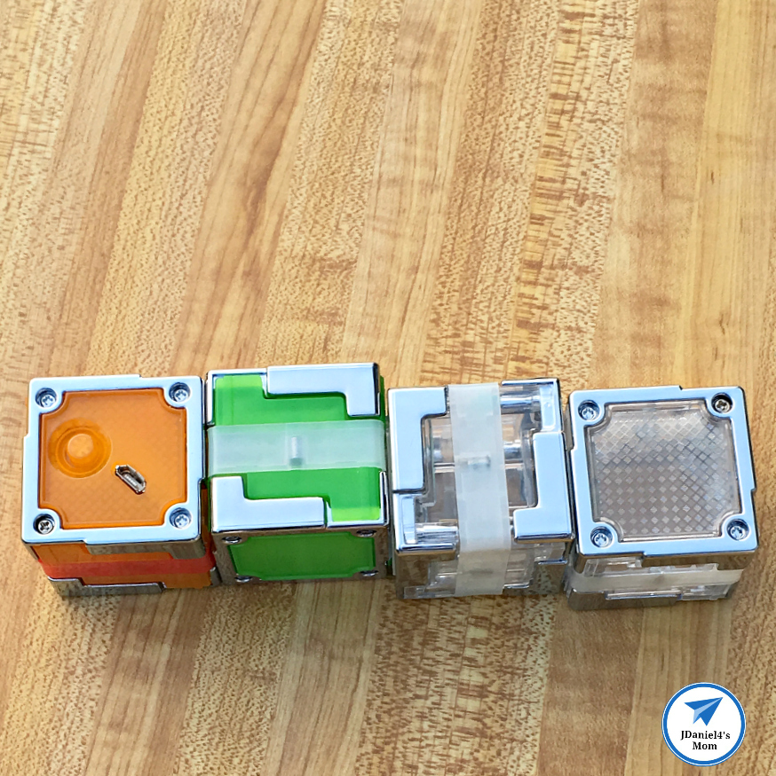 Your children will have fun exploring coding with Tactbit Cubes. They can arrange them in a variety of ways. It is like building an algorithm.