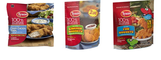 Chicken Nugget Recipe Ideas and Tysons A+ Project