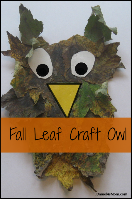 Fall Leaf Craft Owl