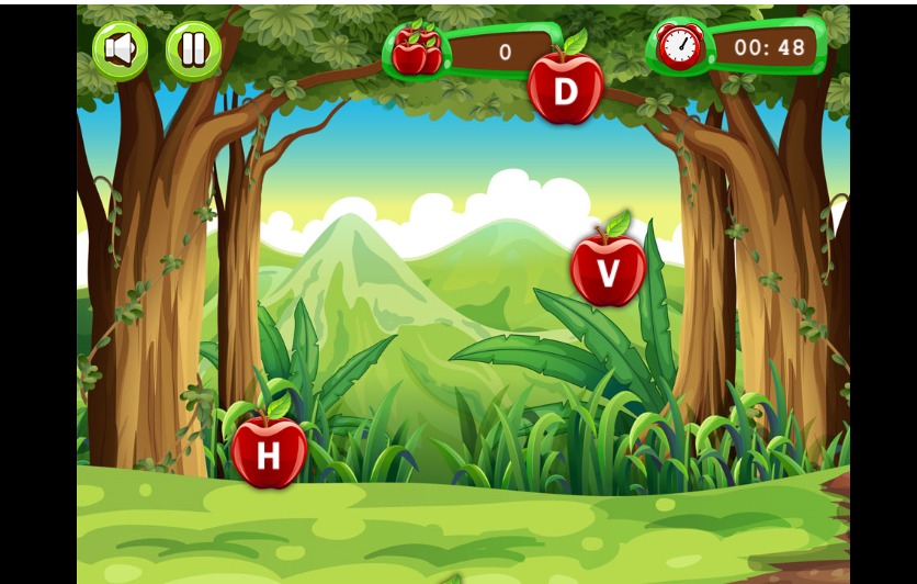 Keyboarding Sites for Young Children- Apple Orchard