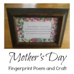 Mother's Day Poem and Craft