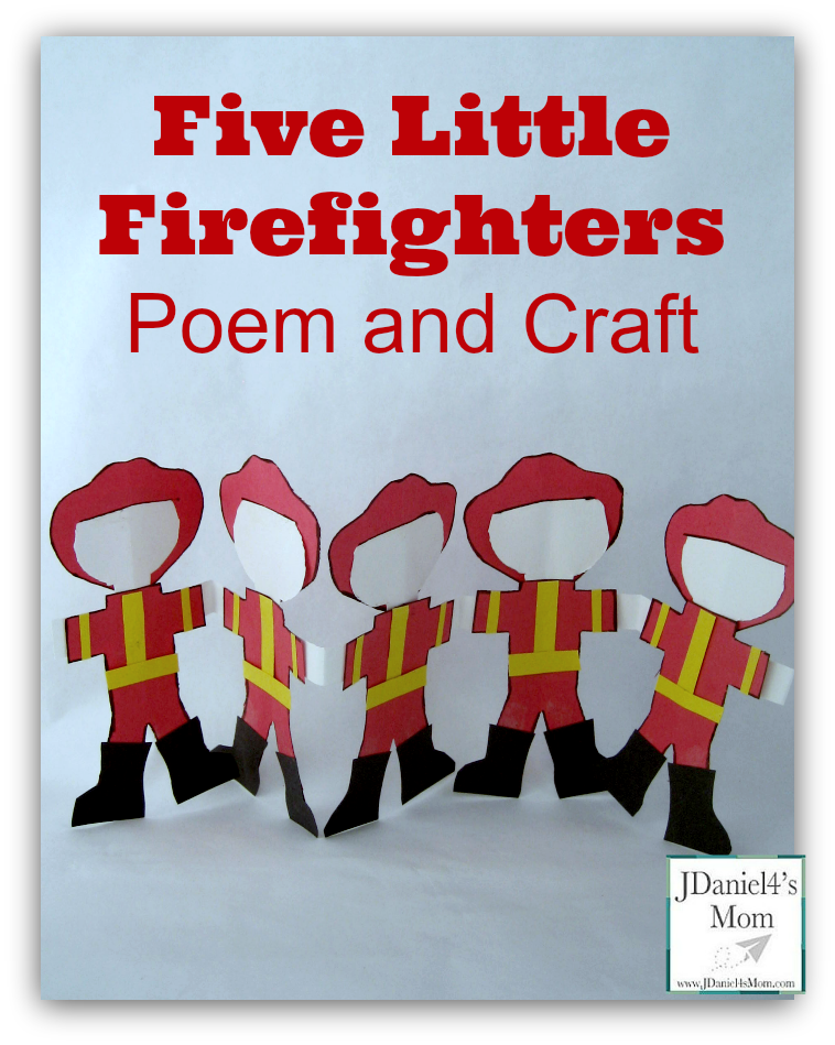 fire lyrics the safety Firefighters Craft Community Poem Helpers Little and  Five