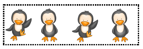 Waddling Penguin Action Song and Gross Motor Activity- This set contains 5 gross motor action poster and 4 gross motor sequence cards. This is one of the sequence cards.