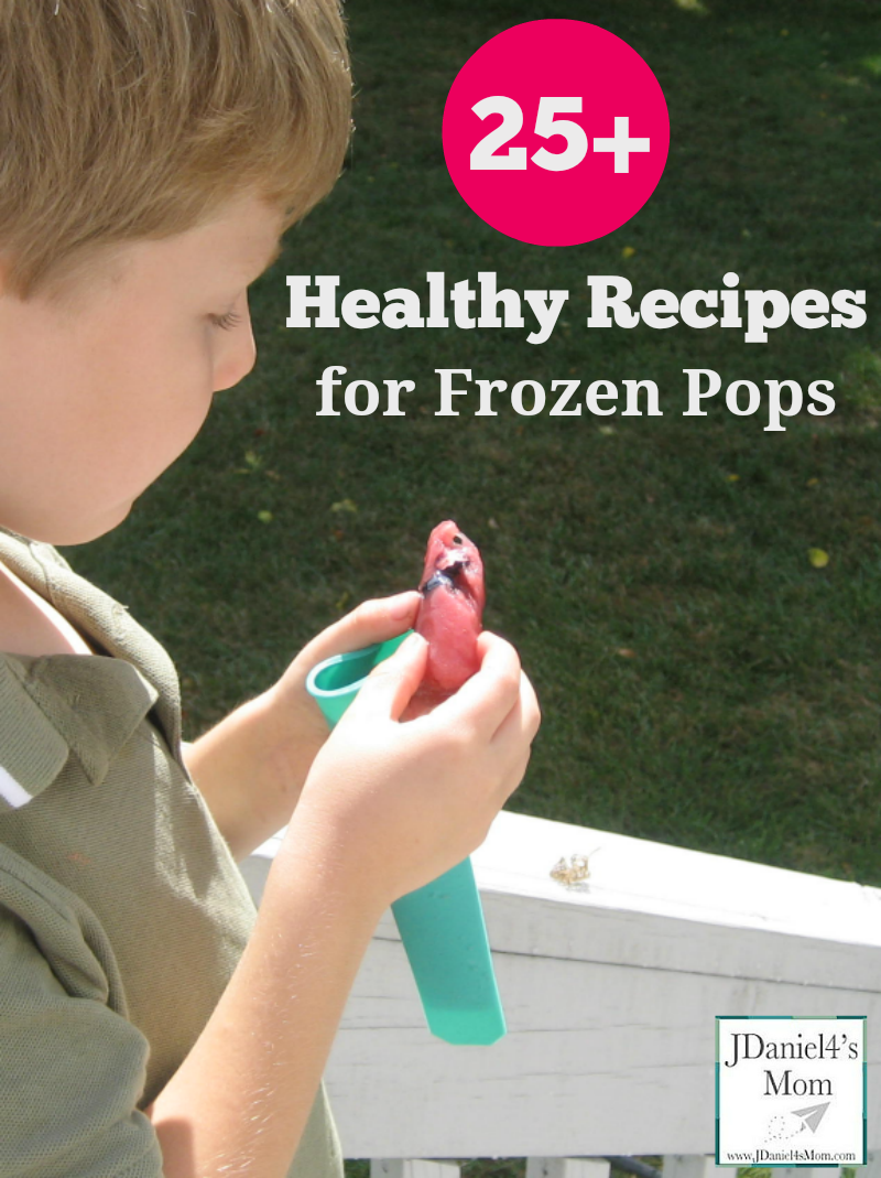 25+ Healthy Recipes for Frozen Pops