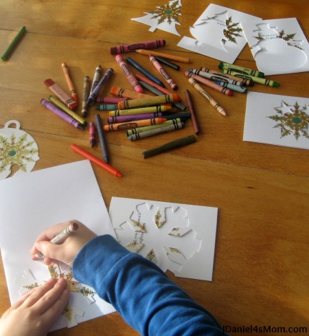 Homemade Christmas Cards- Old Card Stencils