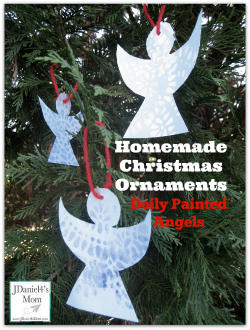 Christmas Ornaments- Painted Angels