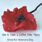 How to Make Coffee Filter Poppies