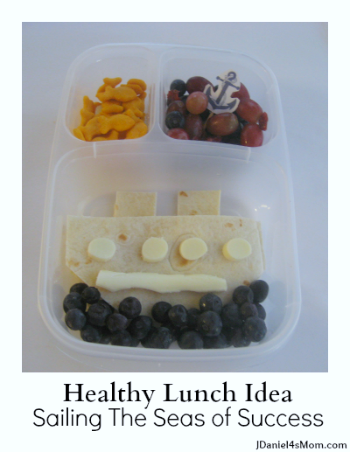 Healthy Lunch Idea- This idea and several others will help you sail the sea of lunch time success.