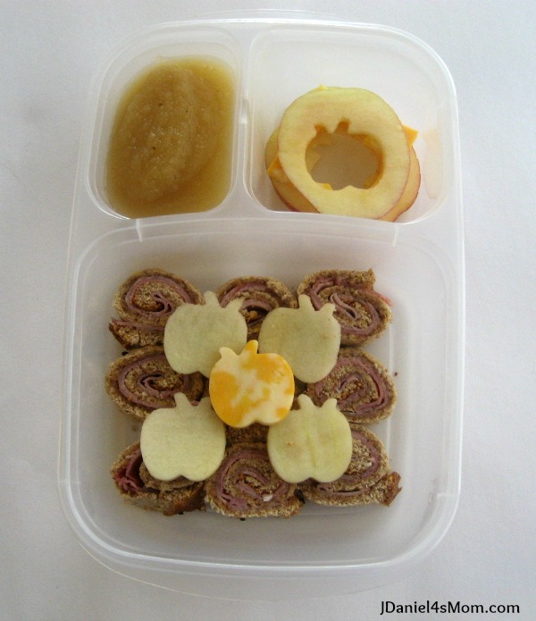 Kids Lunch Apple of My Eye Sandwich Sushi