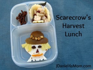 Scarecrow Harvest Lunch for Kids
