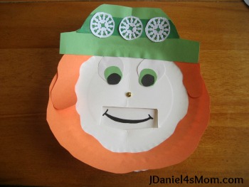 St. Patrick's Day Activities: Paper Plate Emotions Activity