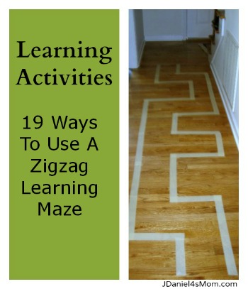 Learning Activities - 19 Ways to Use a Zigzag Learning Maze