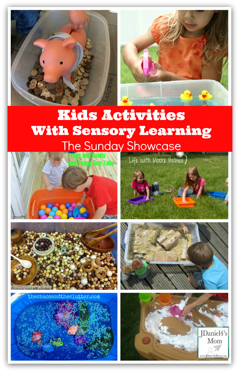 kids activities with sensory learning