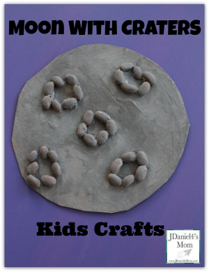 moon craters craft- Kids Crafts