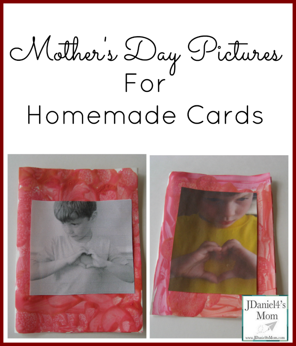 Mother's Day Picture for Homemade Cards