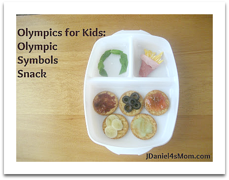 Olympics for Kids- Olympic Symbols Bento Snack