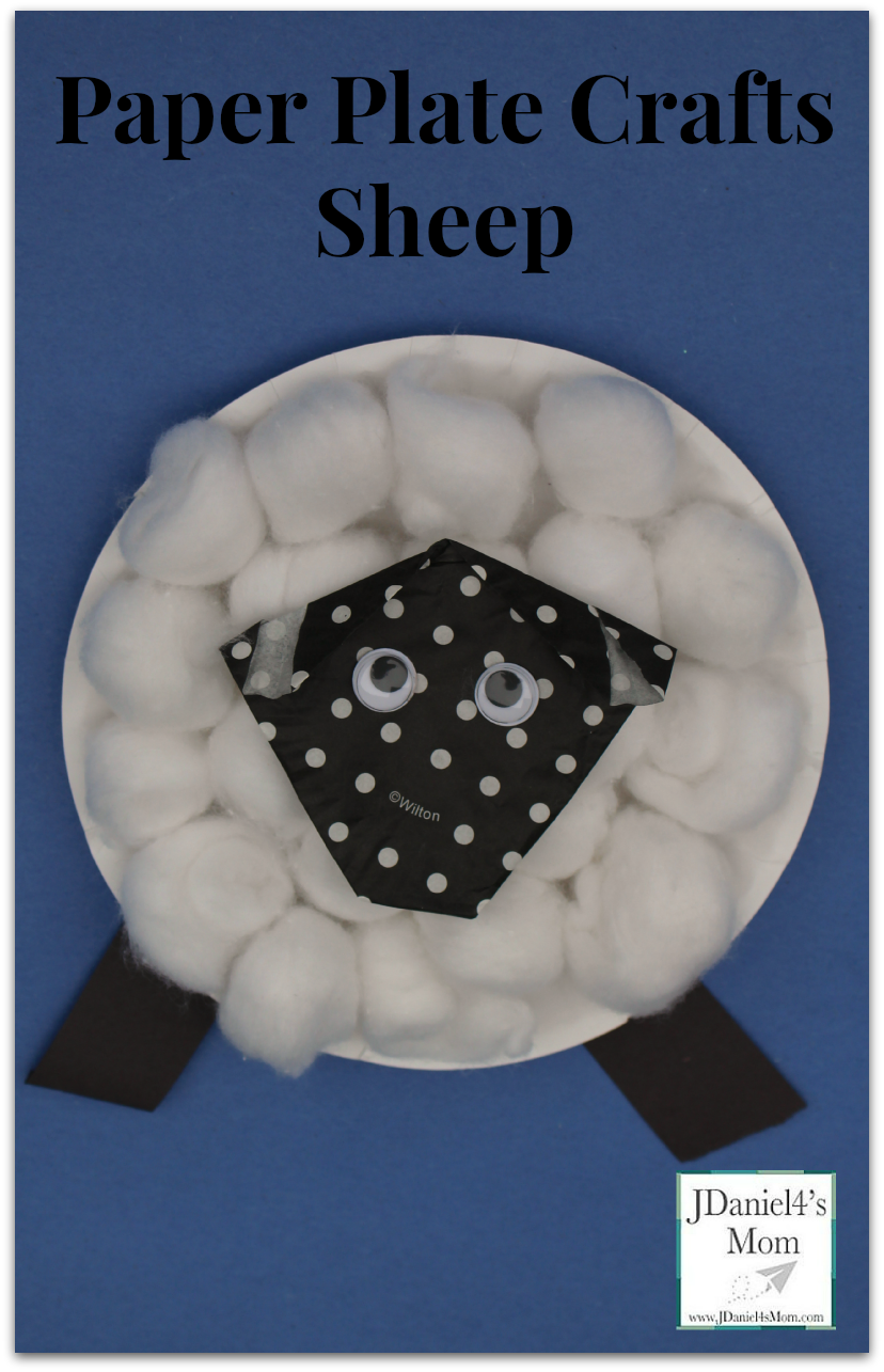 Paper Plate Crafts for Kids- Sheep