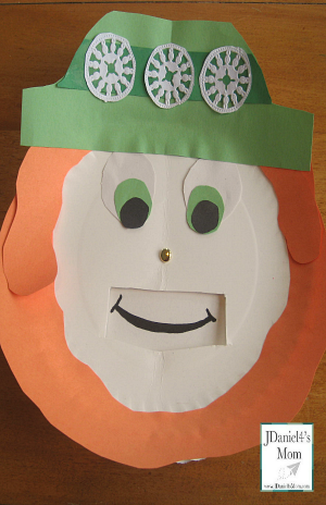 St. Patrick's Day Crafts- Leprechaun with Changing Feelings