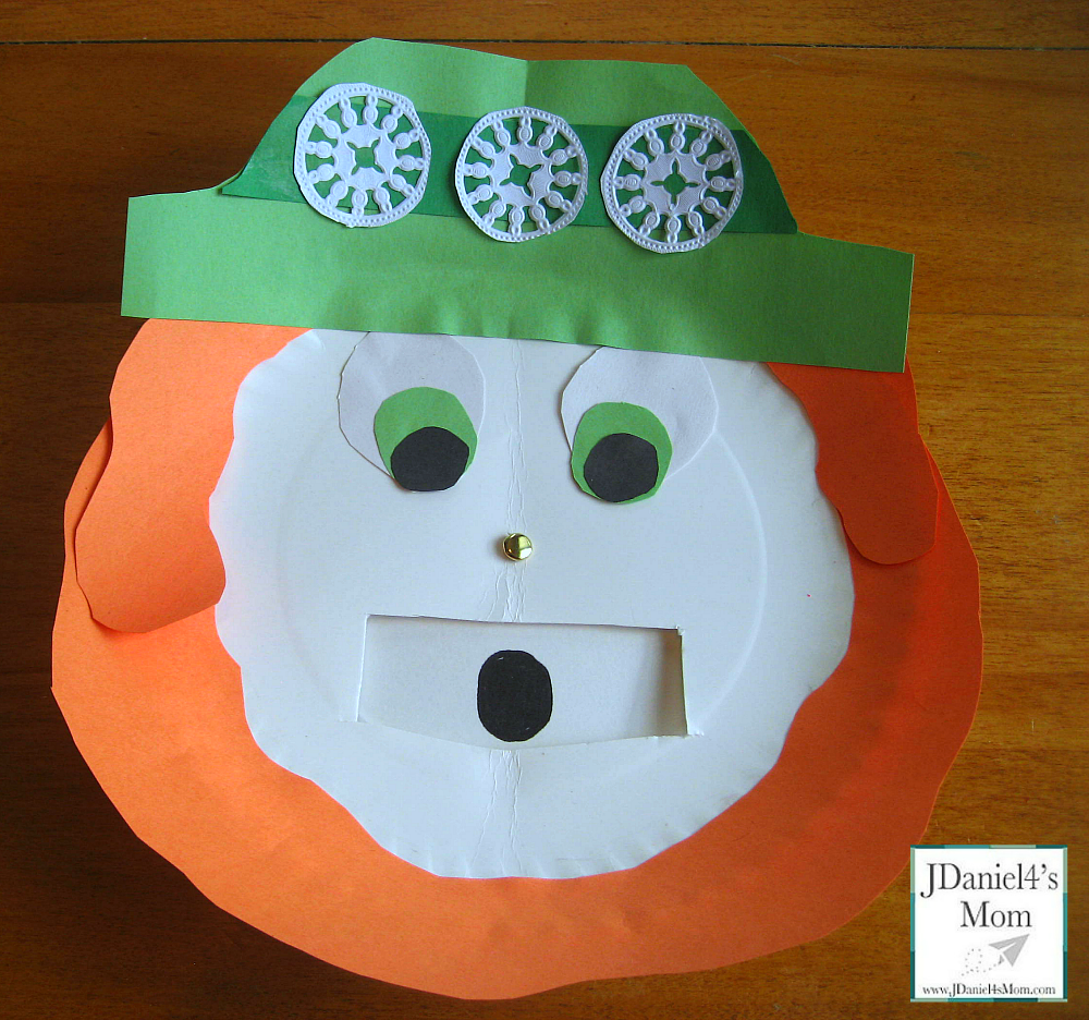 St. Patrick's Day Crafts- Leprechaun with Changing Feelings