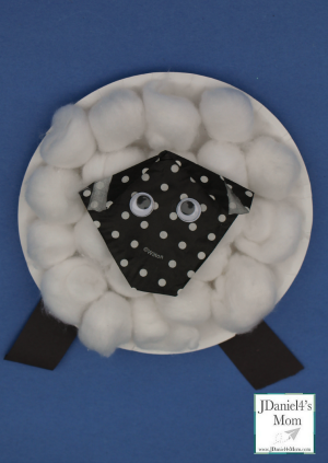 Paper Plate Crafts for Kids- Sheep