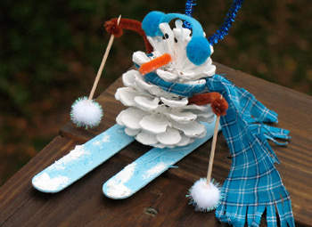 Snowman Crafts for Kids- This collection of amazing snowman would be fun for preschooler and older kids to craft.