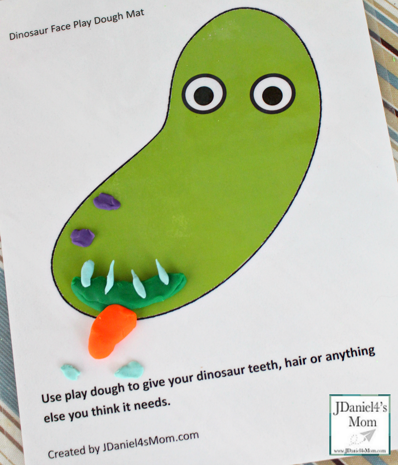 Goldilocks and the Three Dinosaurs Play Dough Mats - They are great for creating one of the characters from the book or brand new dinosaurs of your very own.