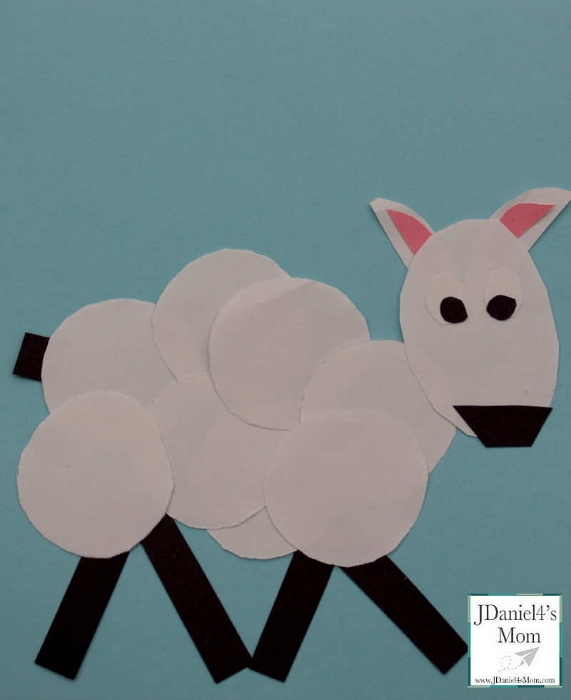 Preschool Activities- Shape Sheep