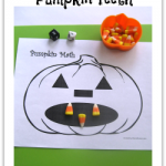Printable Math Worksheet- Pumpkin Teeth