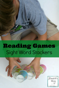 Reading Games Sight Word Stackers