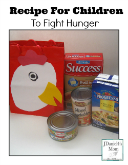 Recipe  for Children to Fight Hunger